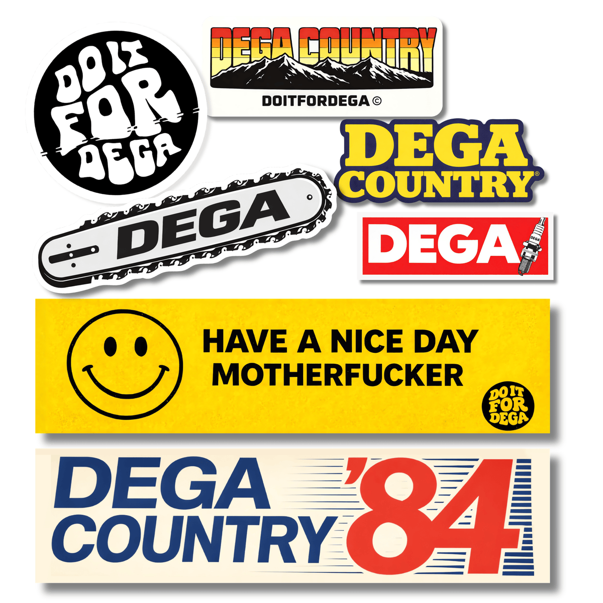 Dega Stickers Collection