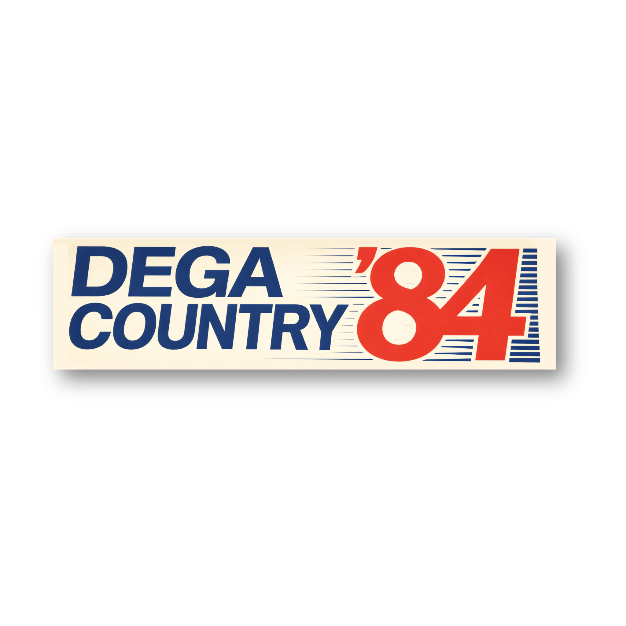 Dega Country 84 Bumper Sticker