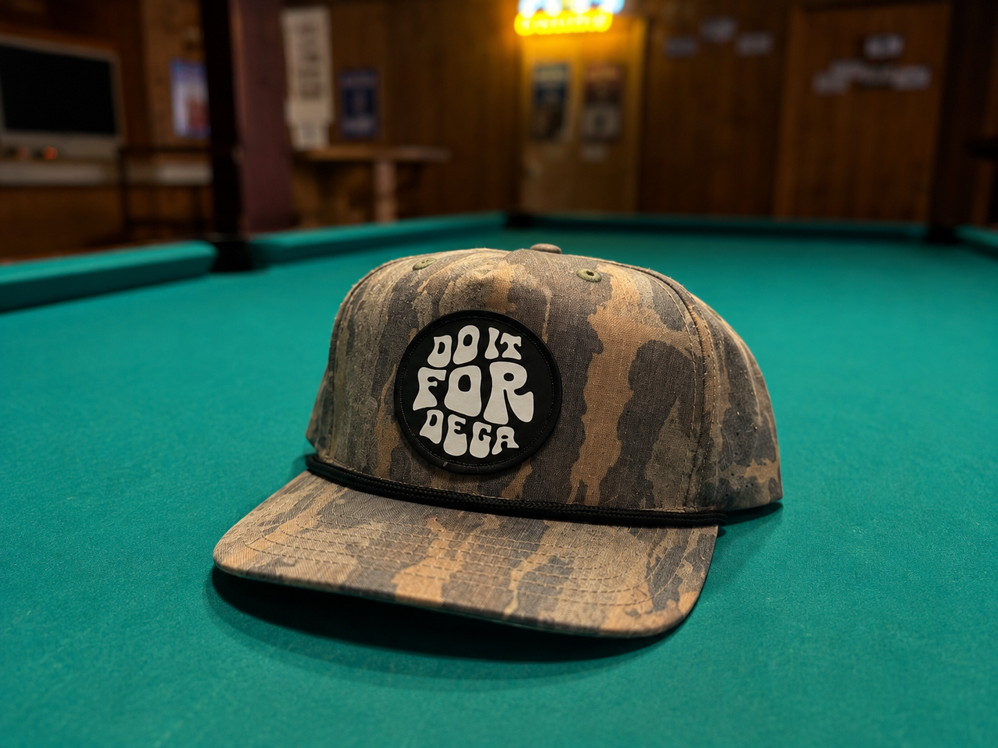 DEGA GROOVY CAMO SNAPBACK